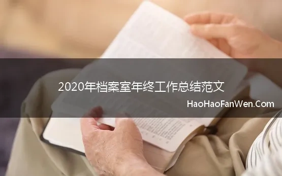 2020年档案室年终工作总结范文