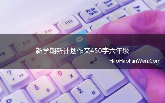 新学期新计划400字左右六年级