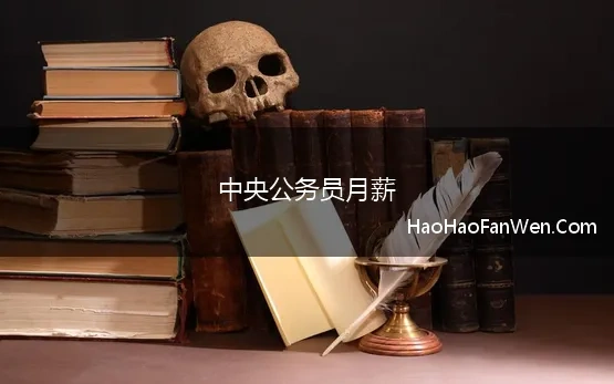 中央公务员月薪 揭秘：中央部委公务员待遇