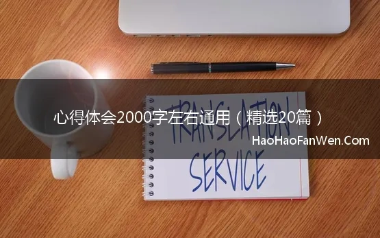 心得体会2000字左右