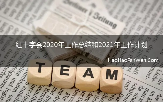 红十字会2020年工作总结和2021年工作计划