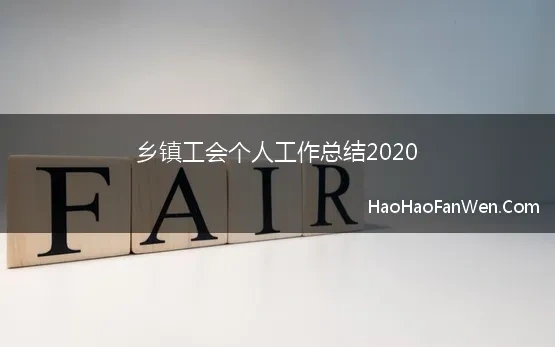 乡镇工会个人工作总结2020