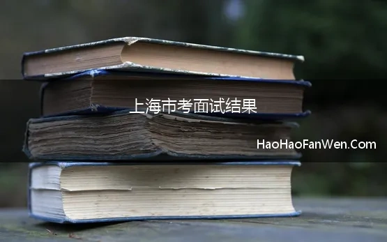 上海市考面试结果 2022上海市考进面，怎么查询中自己的笔试排名