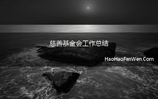 慈善基金会工作总结 上海映绿公益发展基金会2020年度