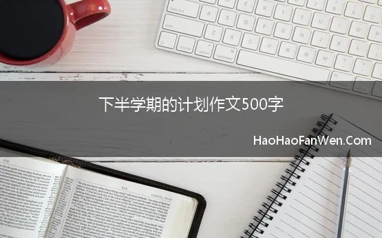 下半学期的计划作文500字